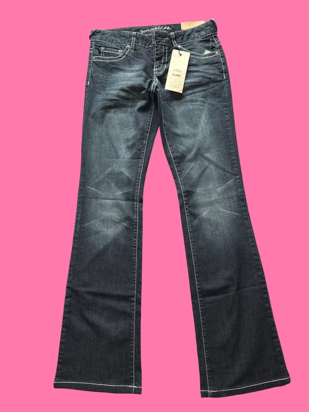 Maurices Dark Blue Flare Jeans